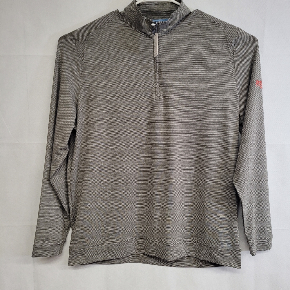 Johnnie-O Pullover Men’s XL Vaughn Prep Performance Meteor Pendleton Whiskey